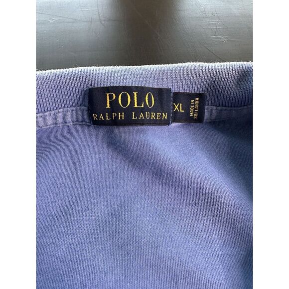 Polo by Ralph Lauren Polo Shirt Men's XL‎ Blue Short Sleeve Red Pony Collared - Picture 5 of 5